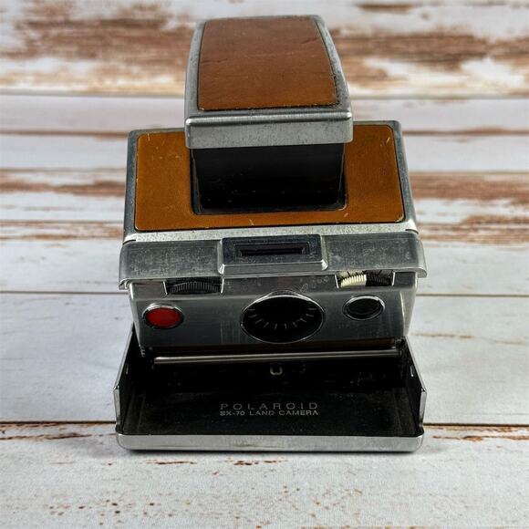 Polaroid SX-70 Land Camera Brown Instant film parts not, working condition - Picture 1 of 6